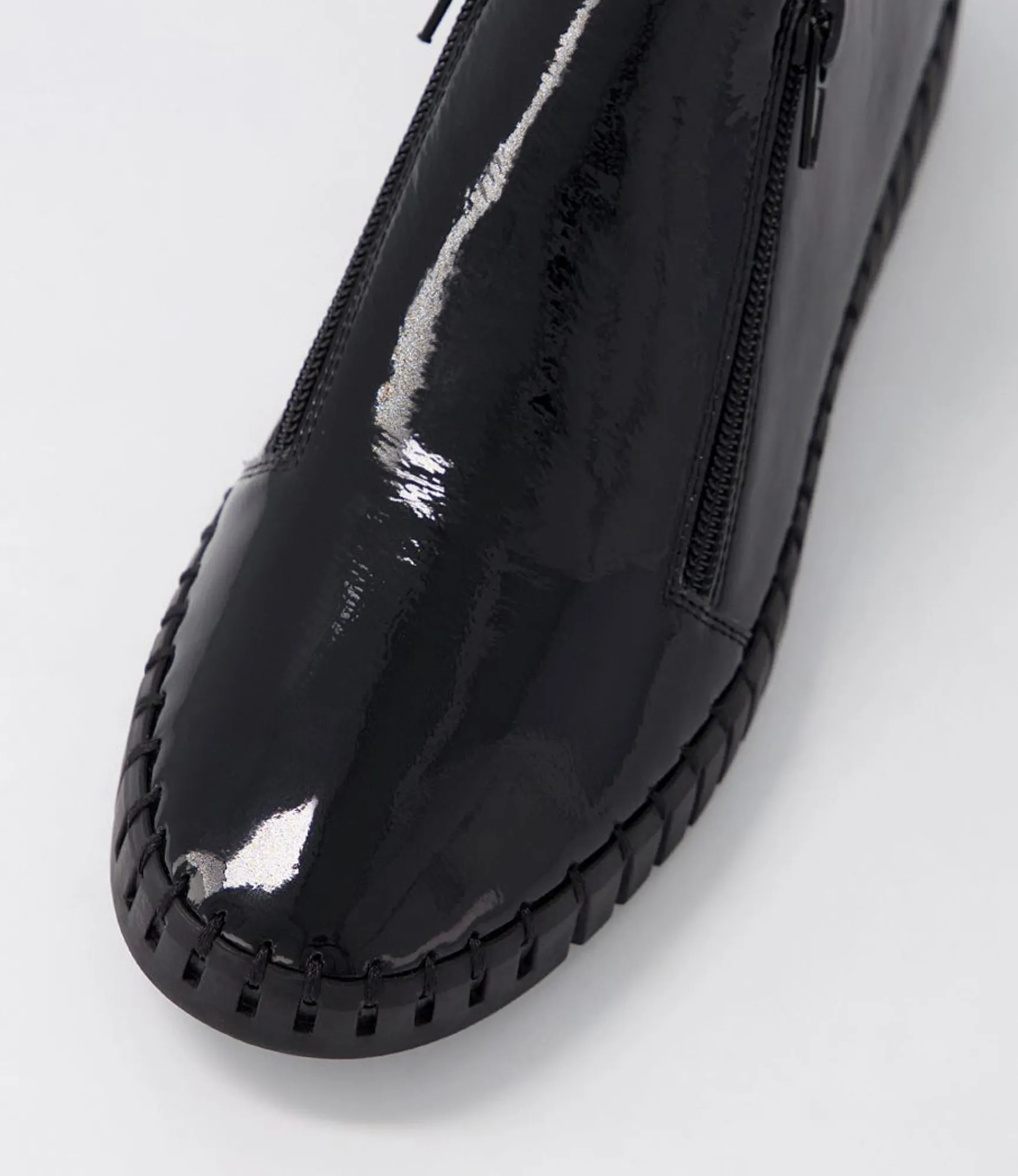 Flash Sale Midas Shoes Habble Black Patent Leather Sneakers