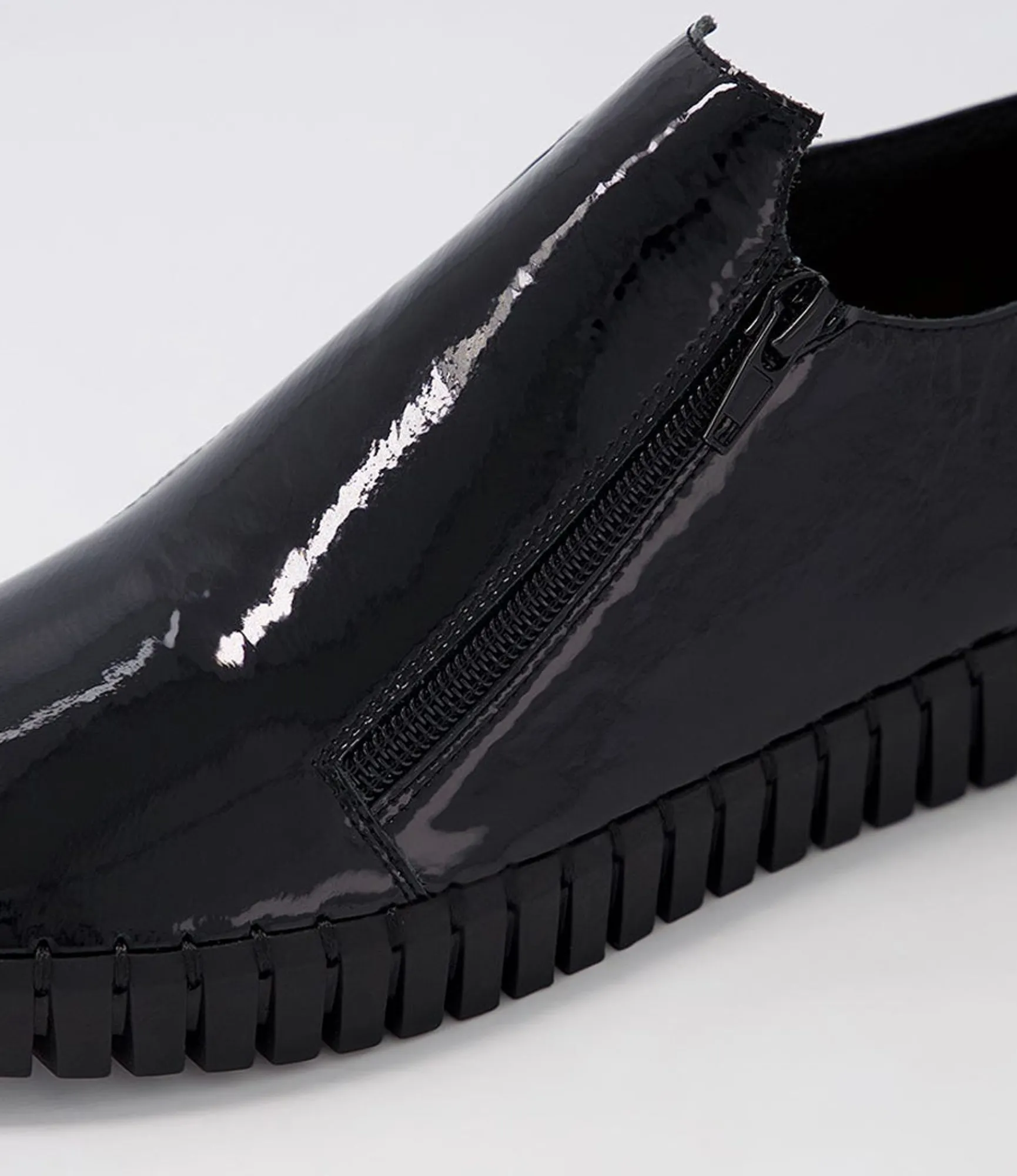 Flash Sale Midas Shoes Habble Black Patent Leather Sneakers