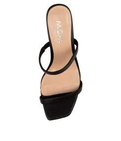 Fashion Midas Shoes Hail Black Leather
