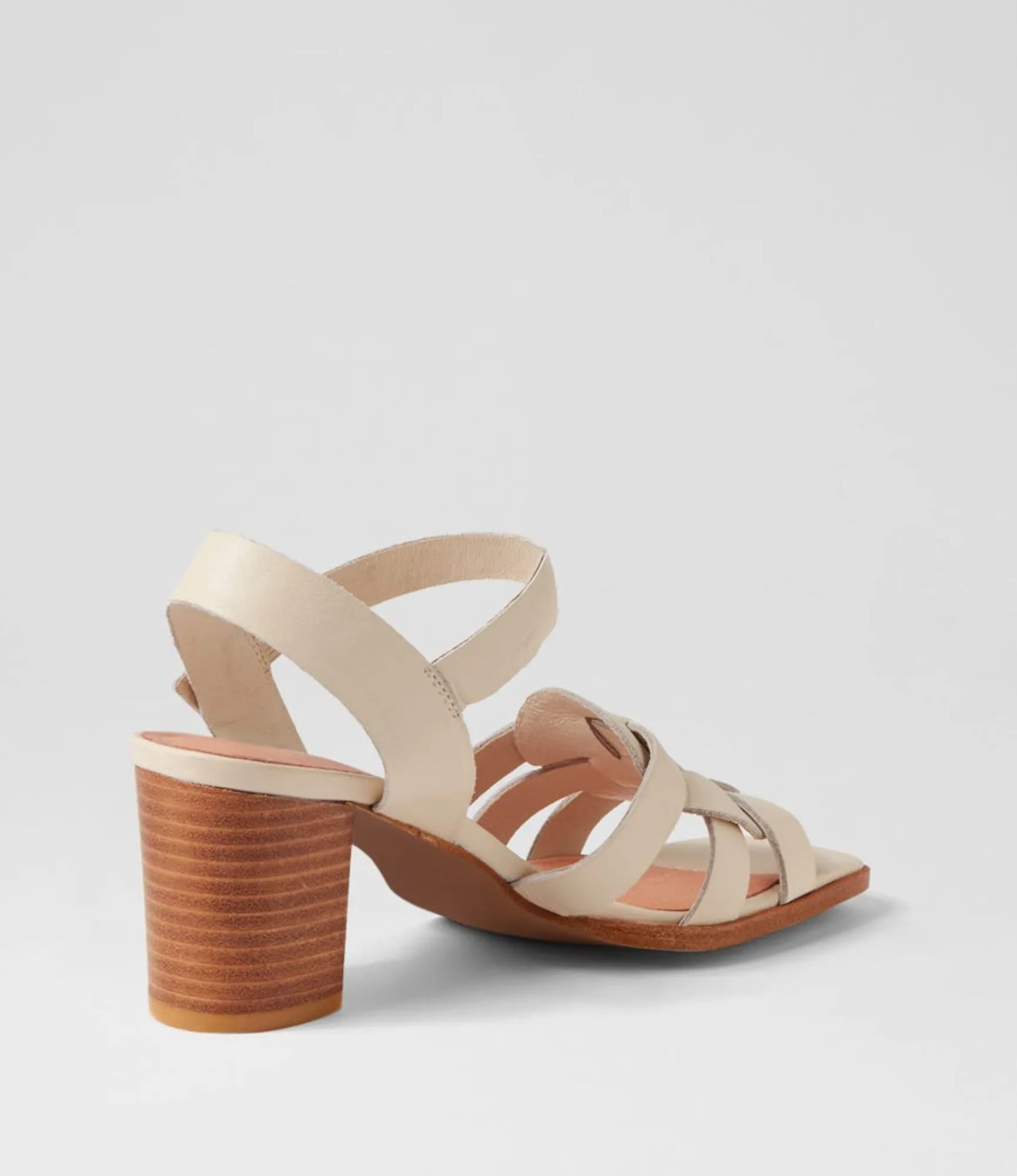 Cheap Midas Shoes Halfa Milk Leather Sandals
