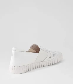 Clearance Midas Shoes Harena White Leather Sneakers