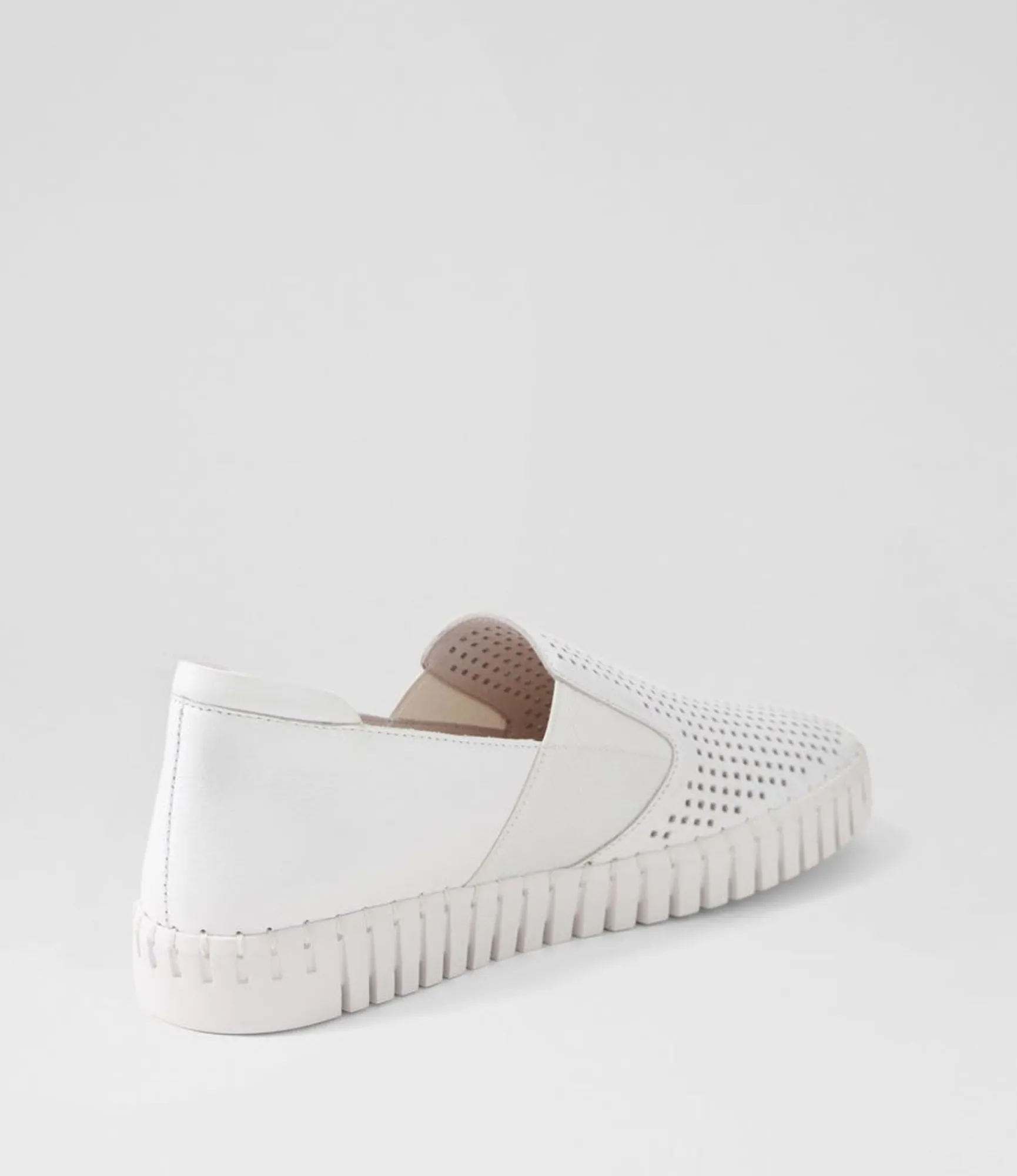 Clearance Midas Shoes Harena White Leather Sneakers