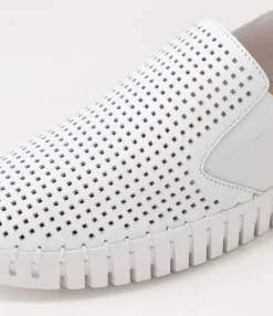 Clearance Midas Shoes Harena White Leather Sneakers