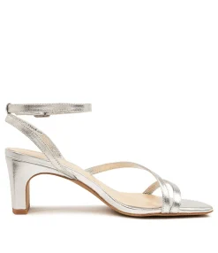 Hot Midas Shoes Hasta Silver Leather