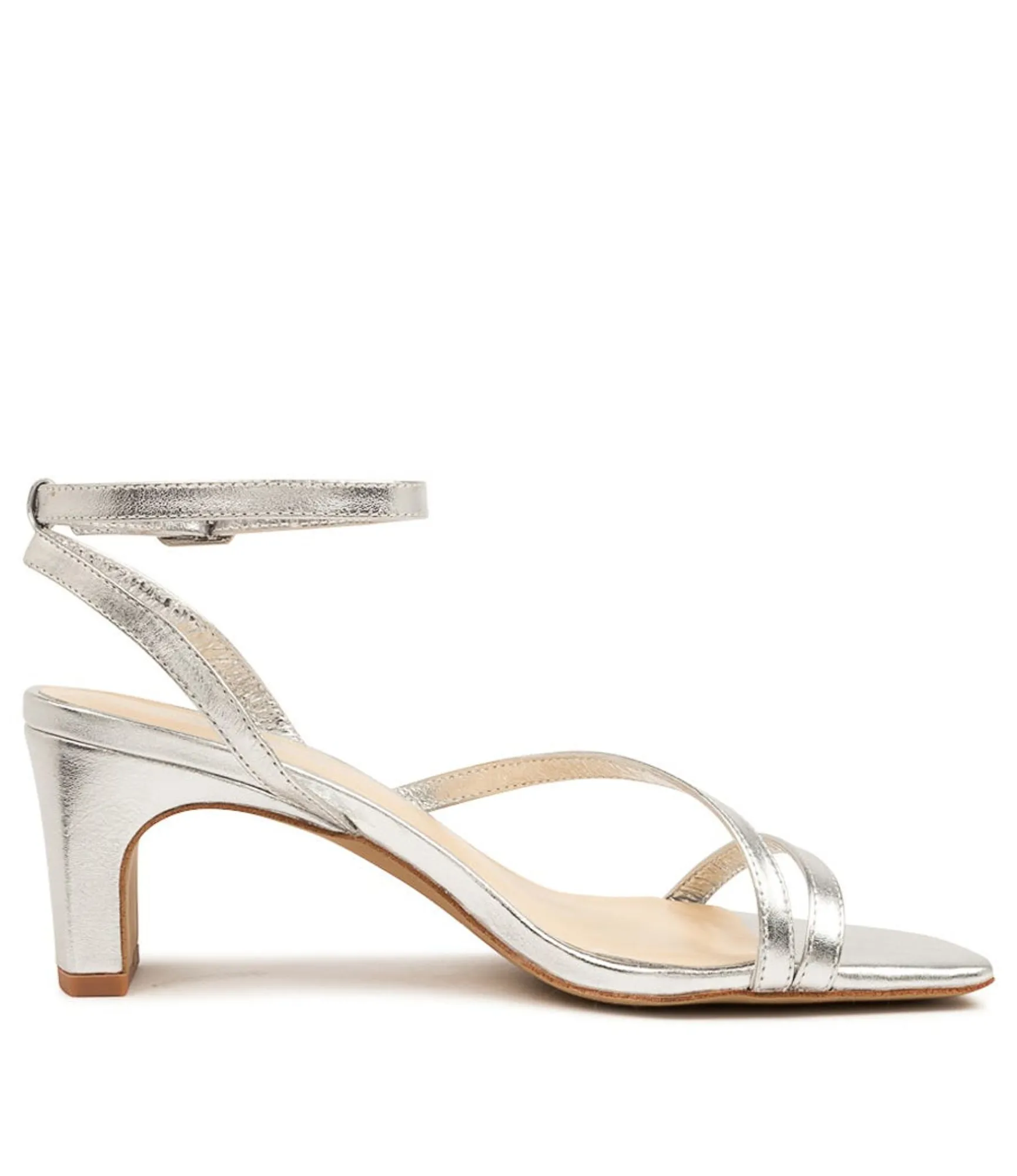 Hot Midas Shoes Hasta Silver Leather