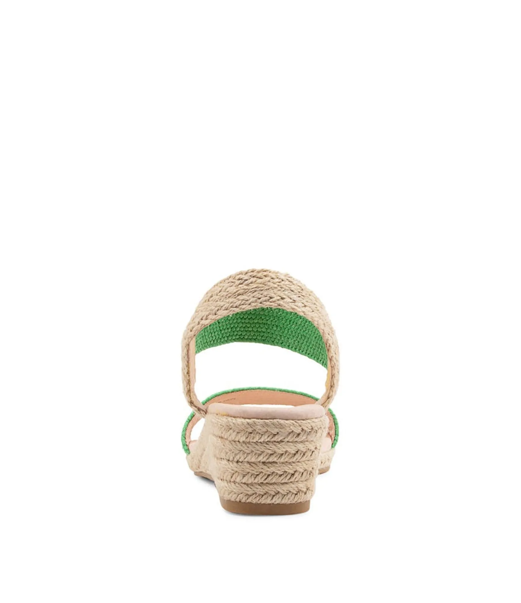Fashion Midas Shoes Havana Jade Weave Elastic Espadrilles
