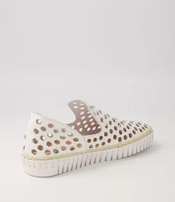 Cheap Midas Shoes Hayba White Leather Sneakers