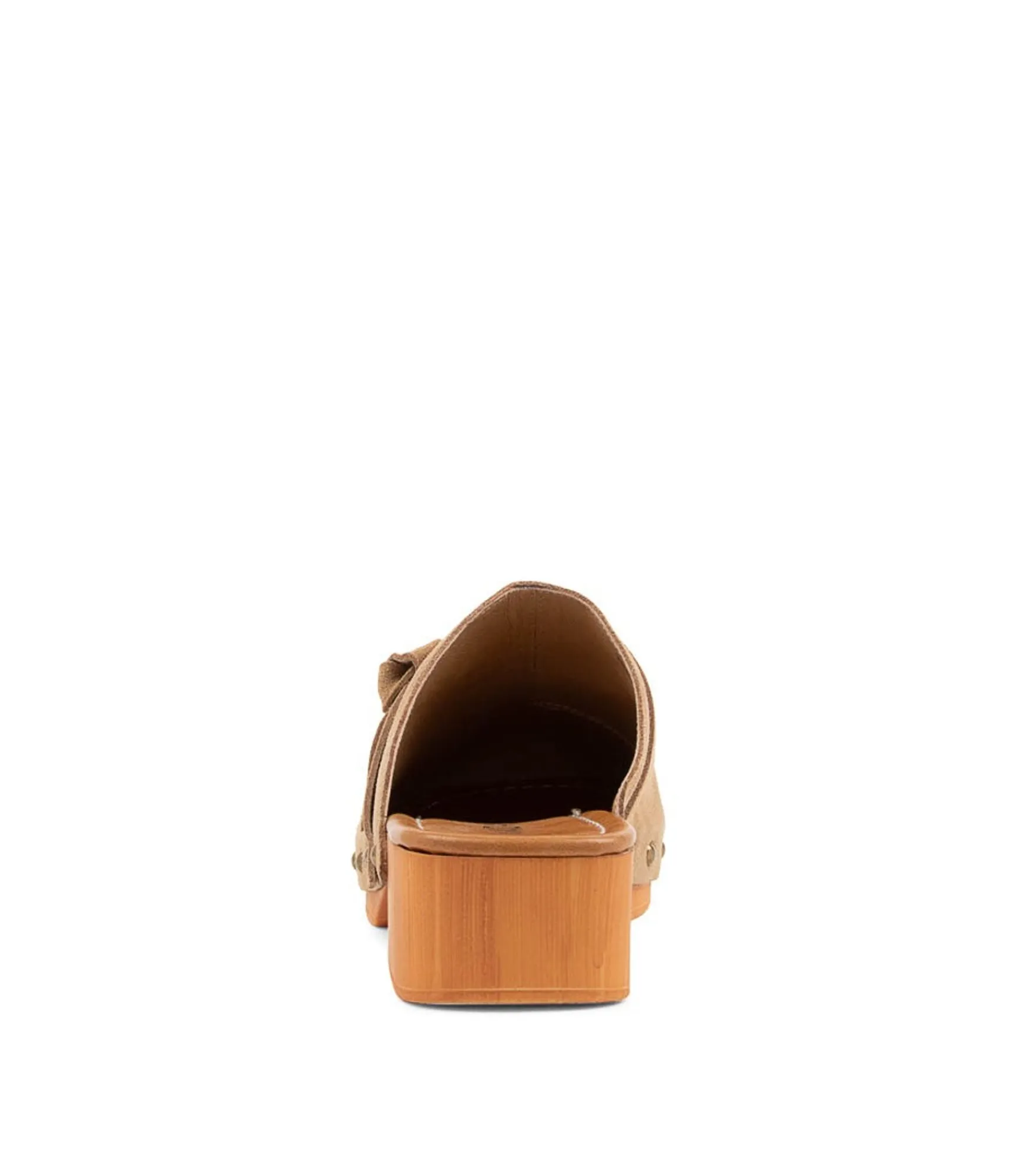 Cheap Midas Shoes Hearmi Camel Suede Mules