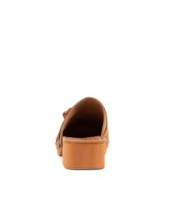 Shop Midas Shoes Hearmi Tan Suede Mules