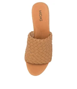 Sale Midas Shoes Heda Tan Leather