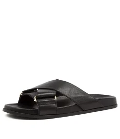 Best Midas Shoes Heffie Black Leather