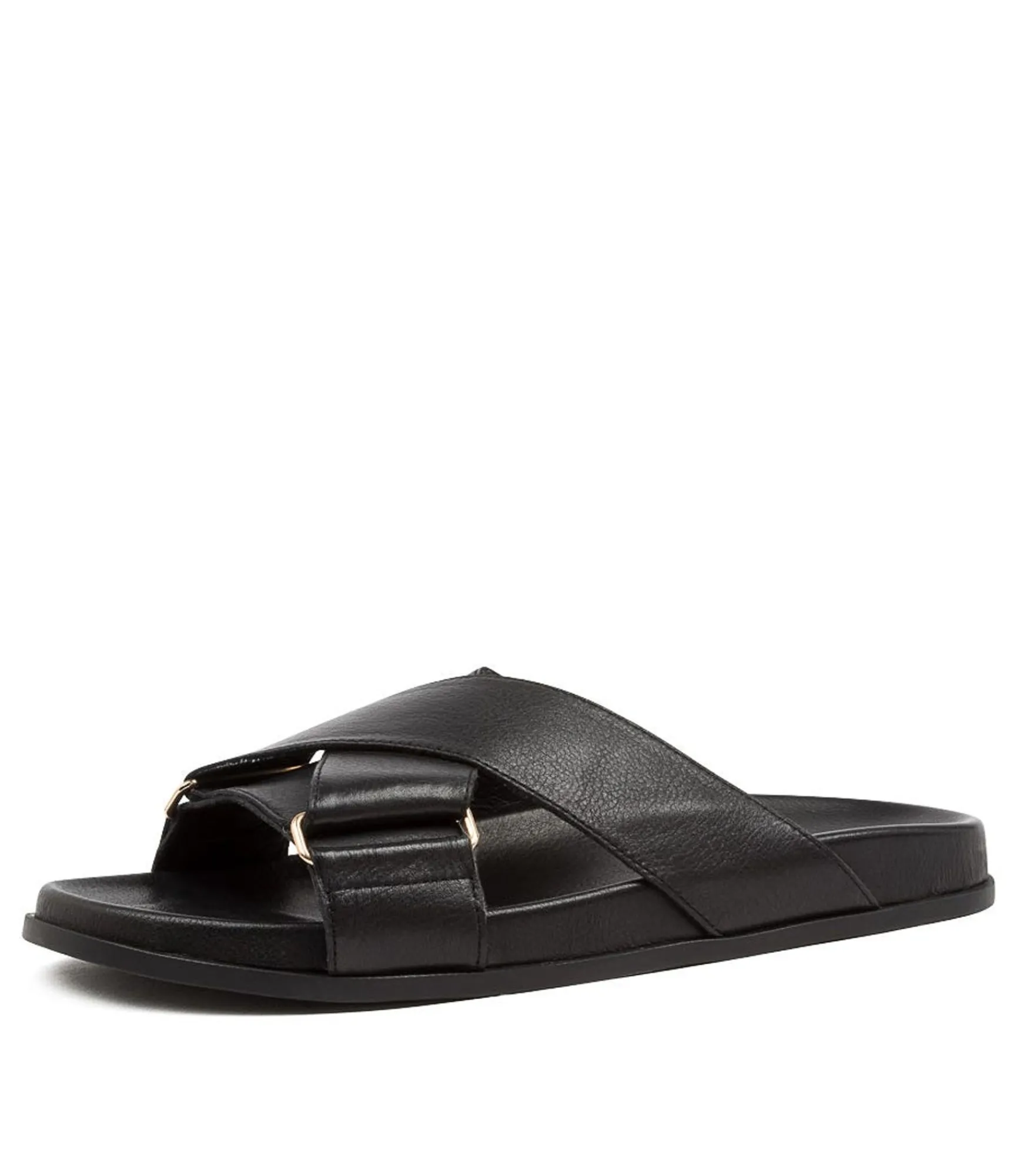 Best Midas Shoes Heffie Black Leather