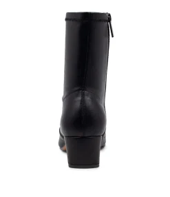Online Midas Shoes Heidi New Black Ankle Boots