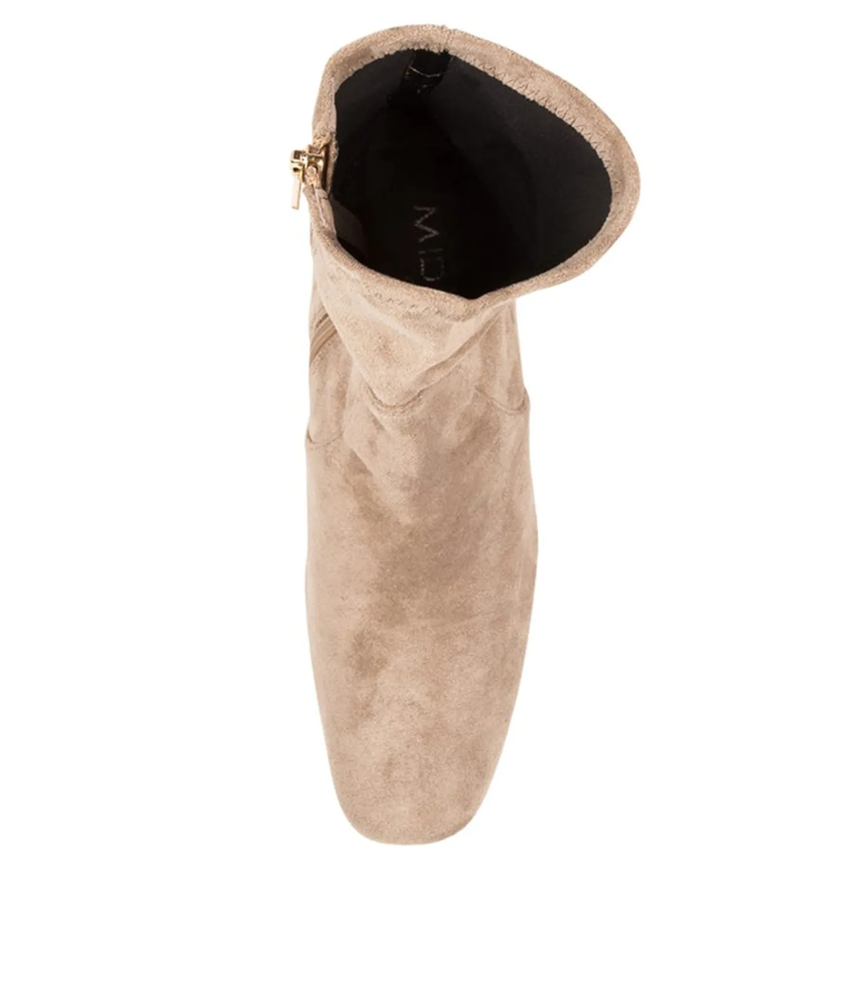 New Midas Shoes Heidi Taupe Microsuede