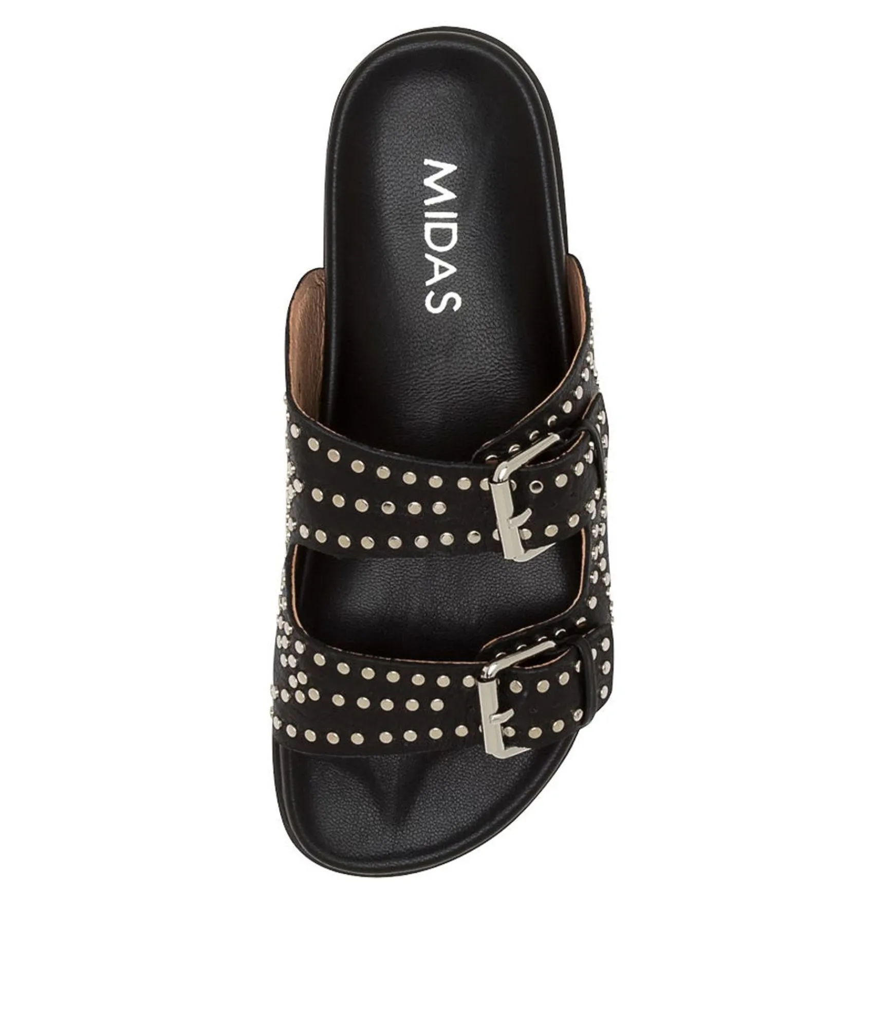 Discount Midas Shoes Heiress Black Leather
