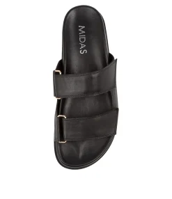 Cheap Midas Shoes Hermaine Black Leather