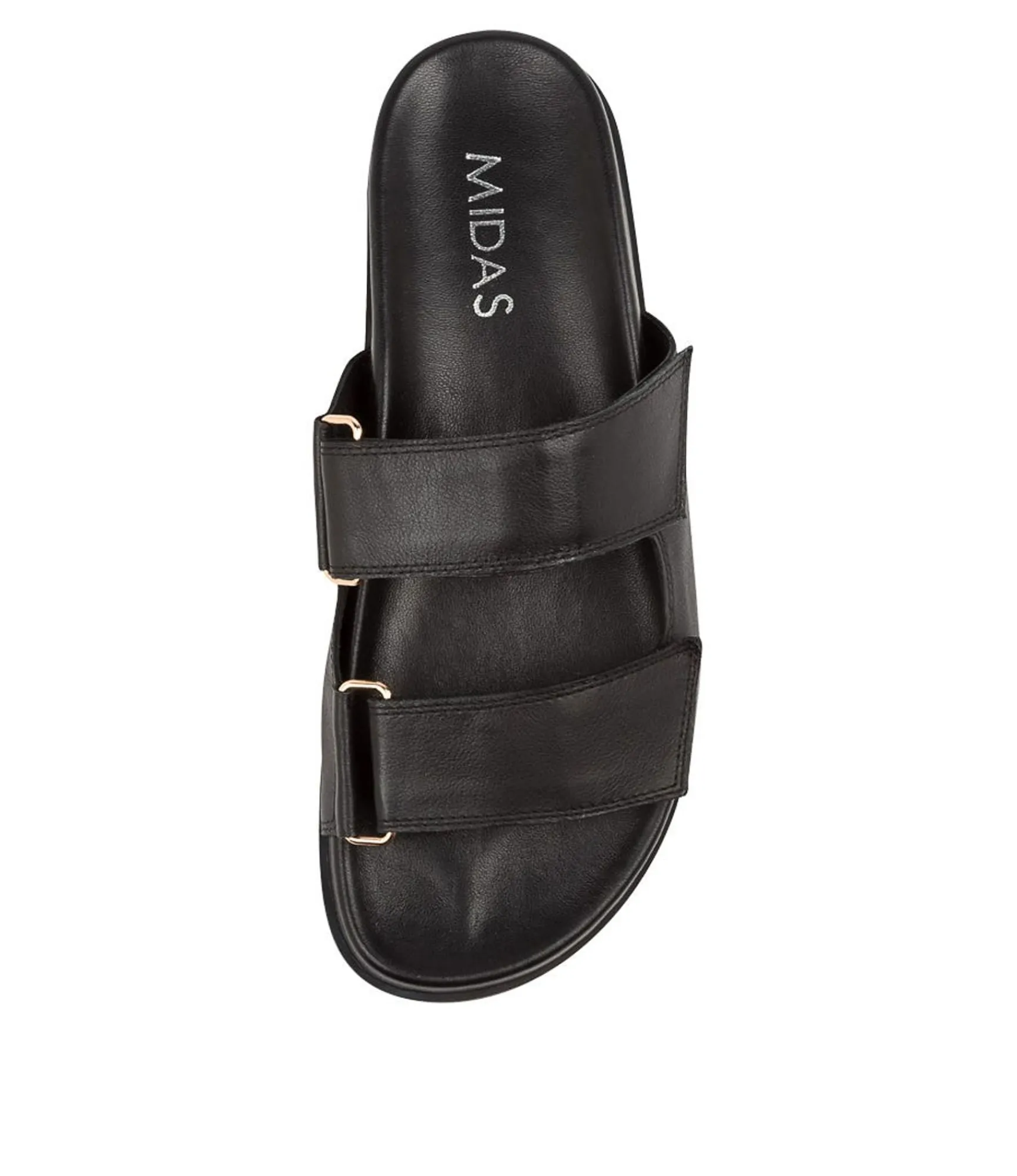 Cheap Midas Shoes Hermaine Black Leather