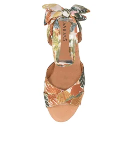 Sale Midas Shoes Hifive Palm Print Fabric