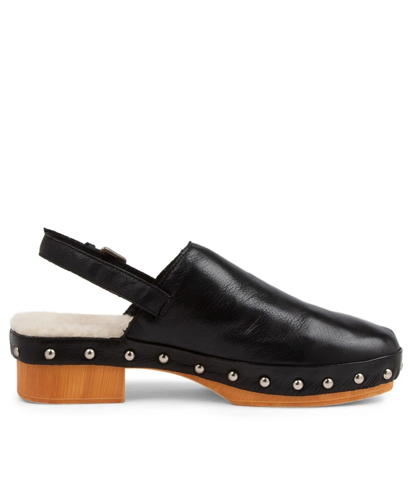 Cheap Midas Shoes Holmes Black Leather Heels