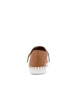 Online Midas Shoes Hunch Dk Tan Leather