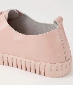 Best Midas Shoes Husto Pink Patent Leather Sneakers