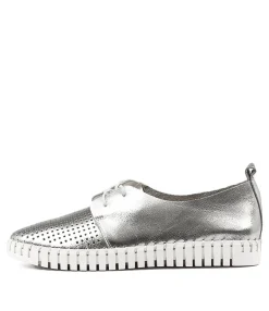 Hot Midas Shoes Husto Silver Leather