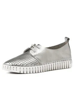 Hot Midas Shoes Husto Silver Leather