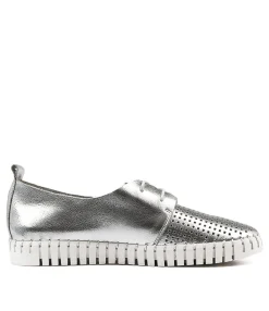 Hot Midas Shoes Husto Silver Leather