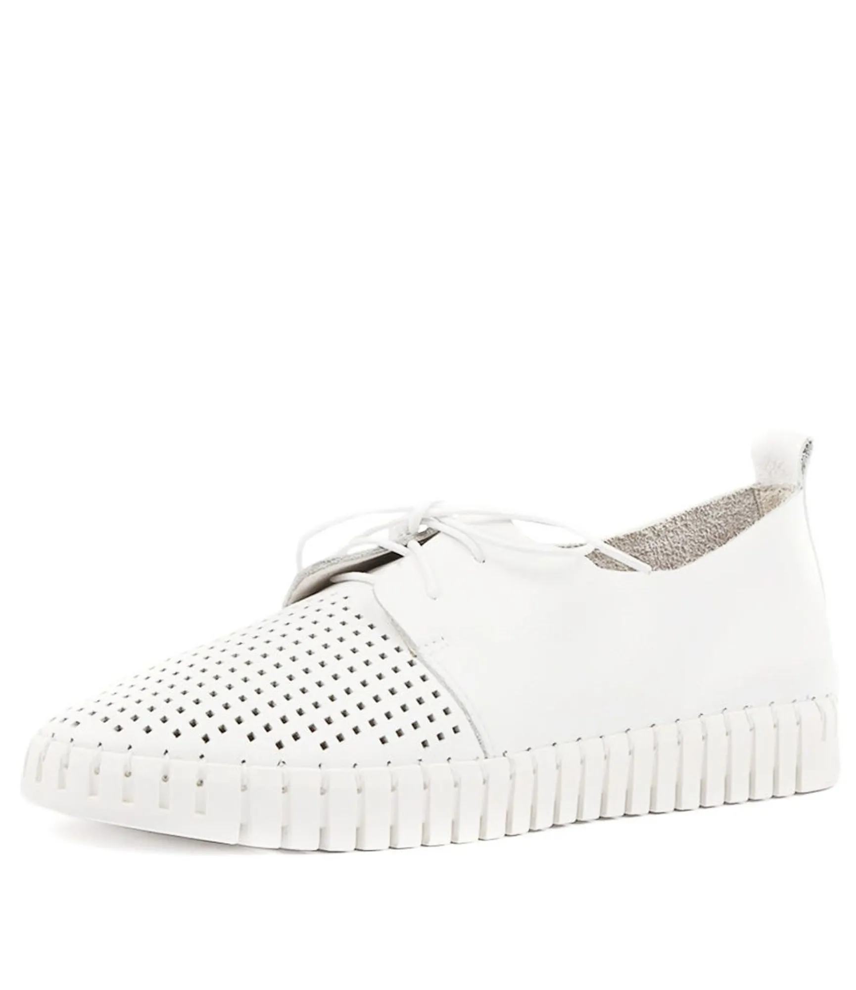 Clearance Midas Shoes Husto White Leather