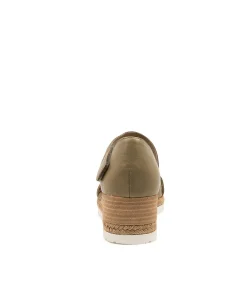 Discount Midas Shoes Inari Khaki Leather