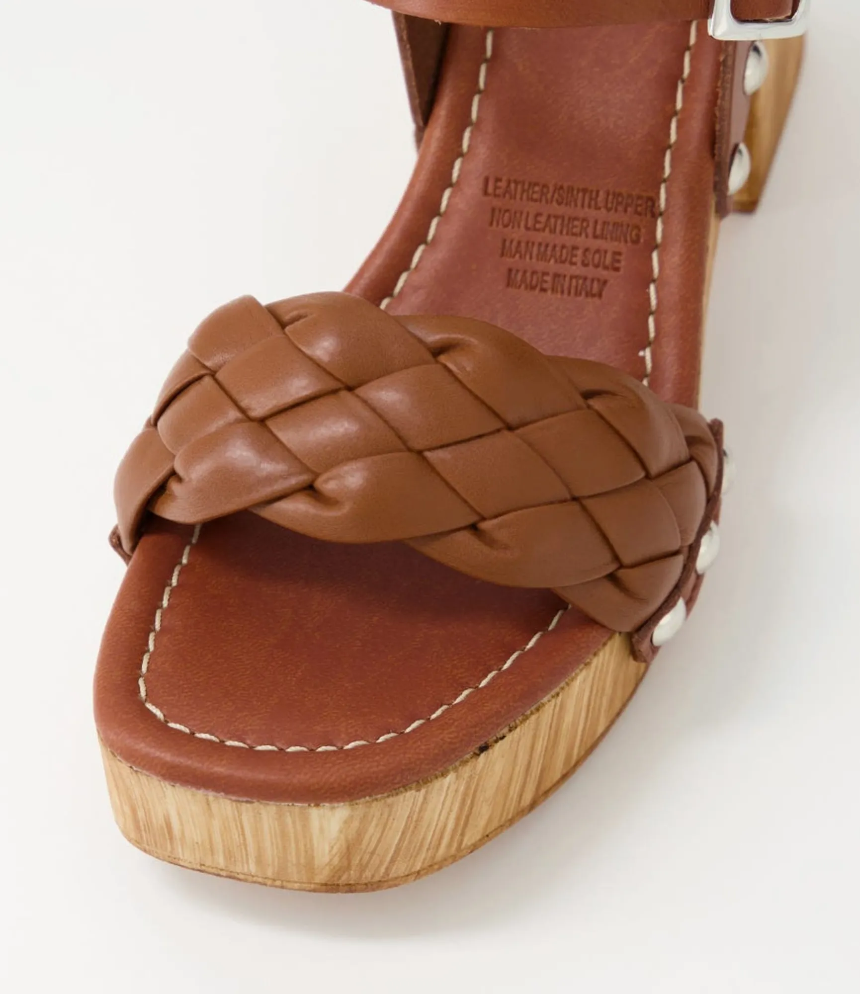 Sale Midas Shoes Irysy Tan Leather Sandals