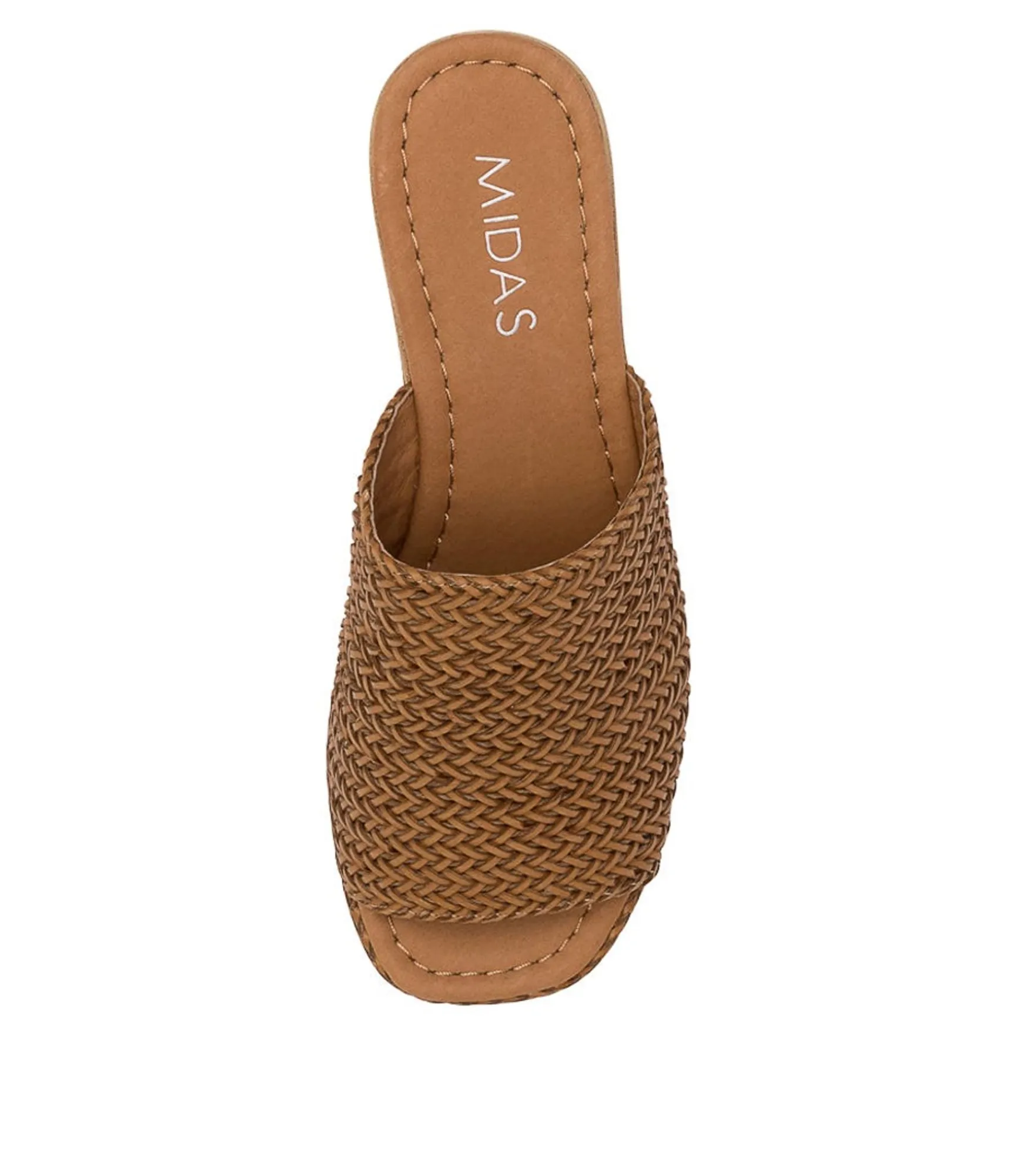 Hot Midas Shoes Isha Tan Leather