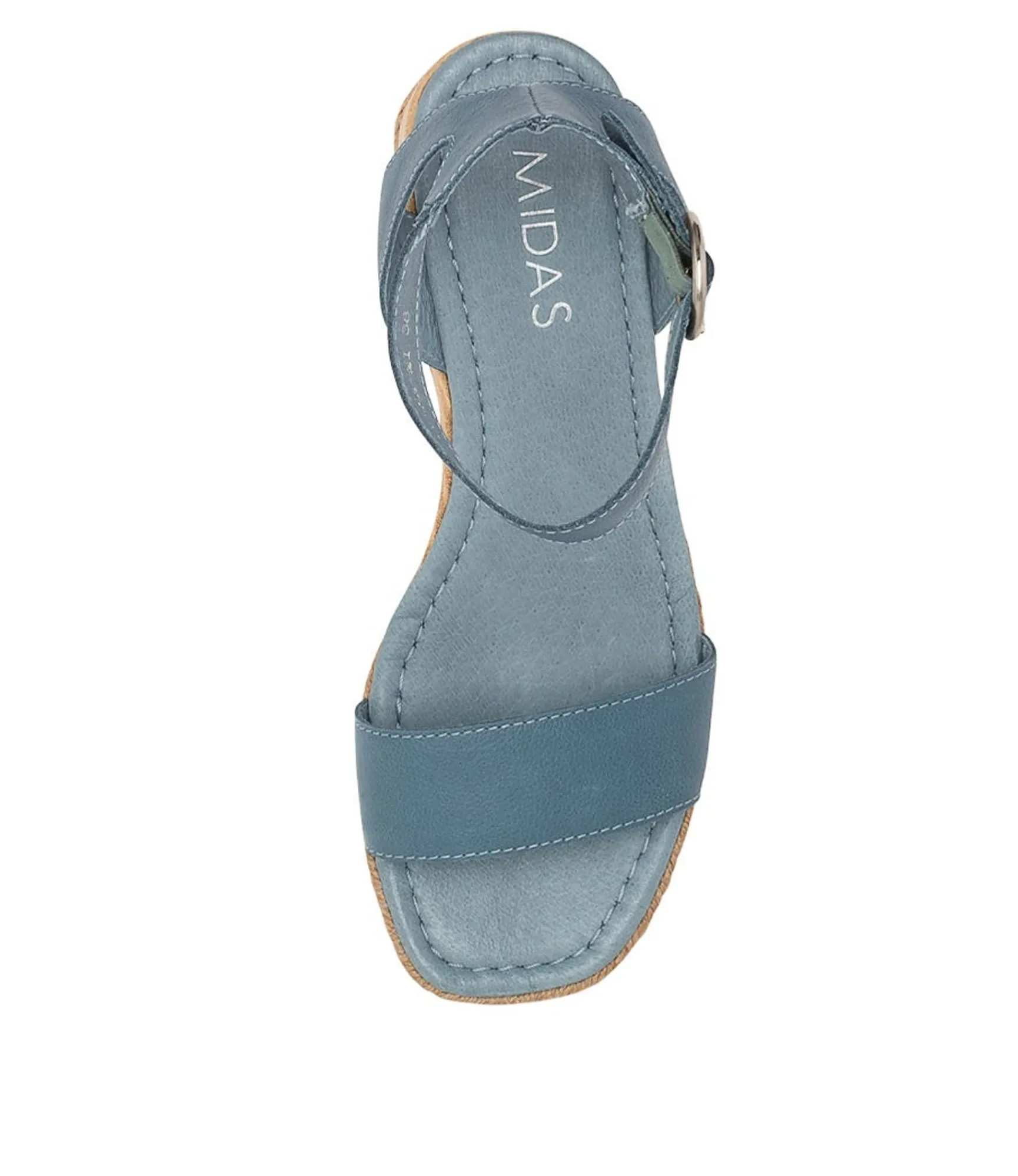 Cheap Midas Shoes Ivana Denim Leather