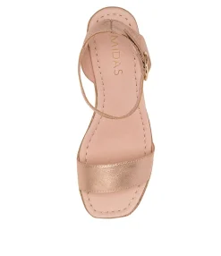 Fashion Midas Shoes Ivana Pale Rose Gold