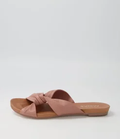Clearance Midas Shoes Jaffer Mushroom Leather Sandals