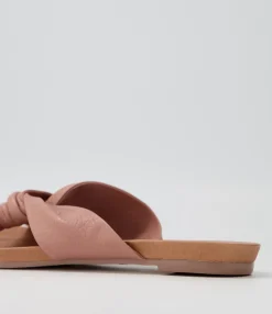 Clearance Midas Shoes Jaffer Mushroom Leather Sandals