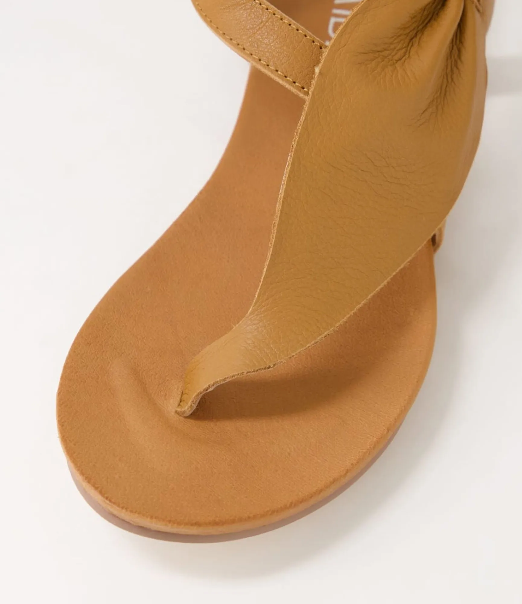 Best Midas Shoes Jajaz Dark Tan Leather Sandals