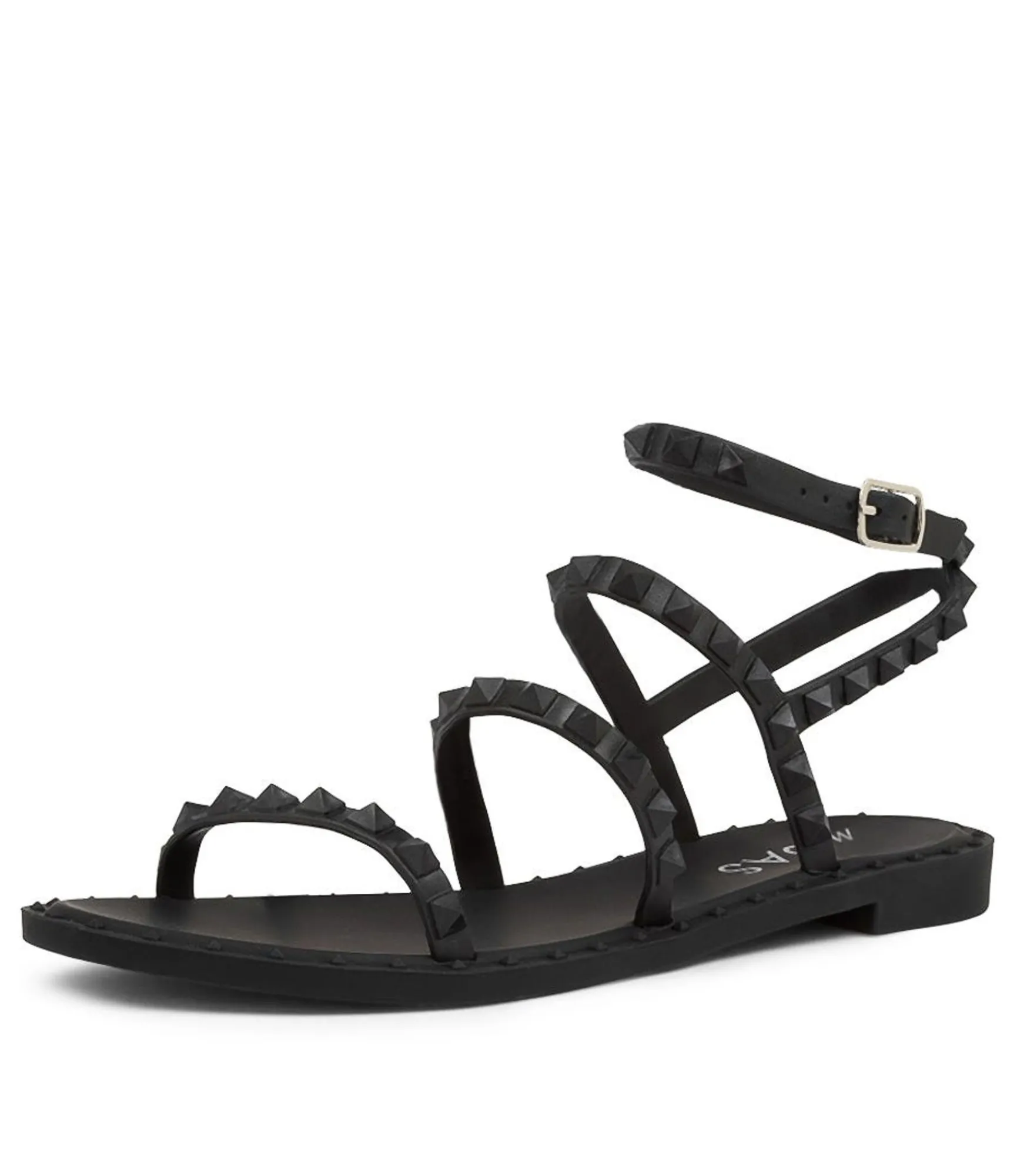 Fashion Midas Shoes Jelly Black Smooth