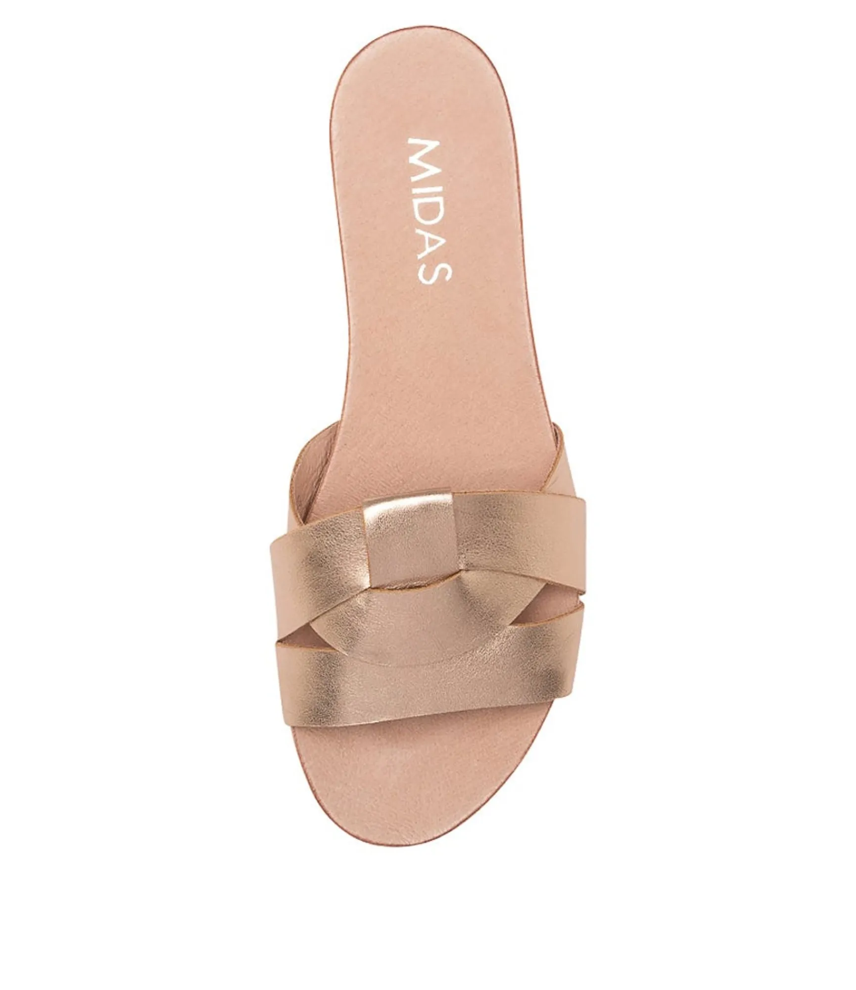 Best Midas Shoes Jenkin Rose Gold Leather