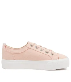 New Midas Shoes Jessiey Pink Recyc Canvas