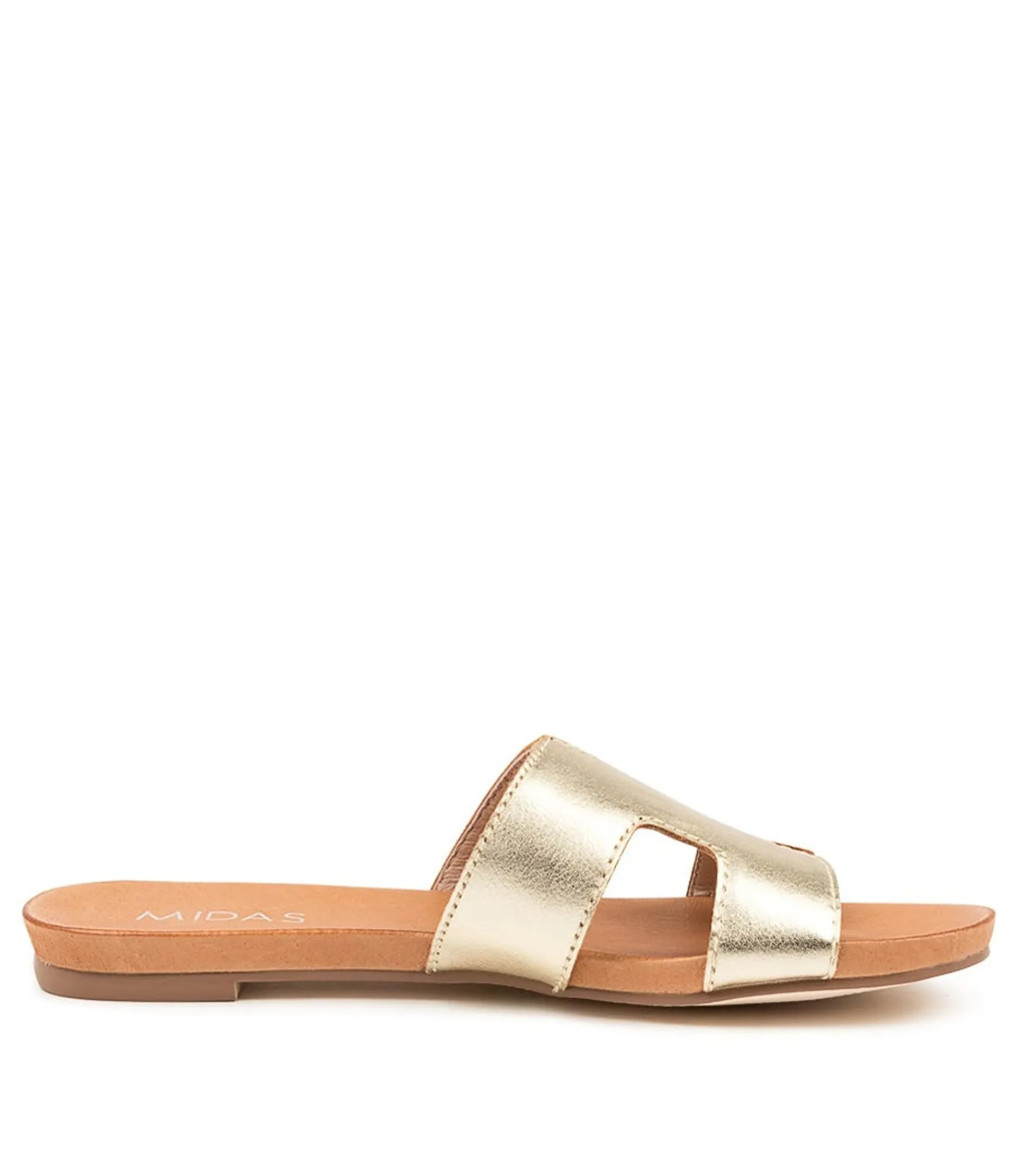 Best Sale Midas Shoes Jevon Pale Gold Leather