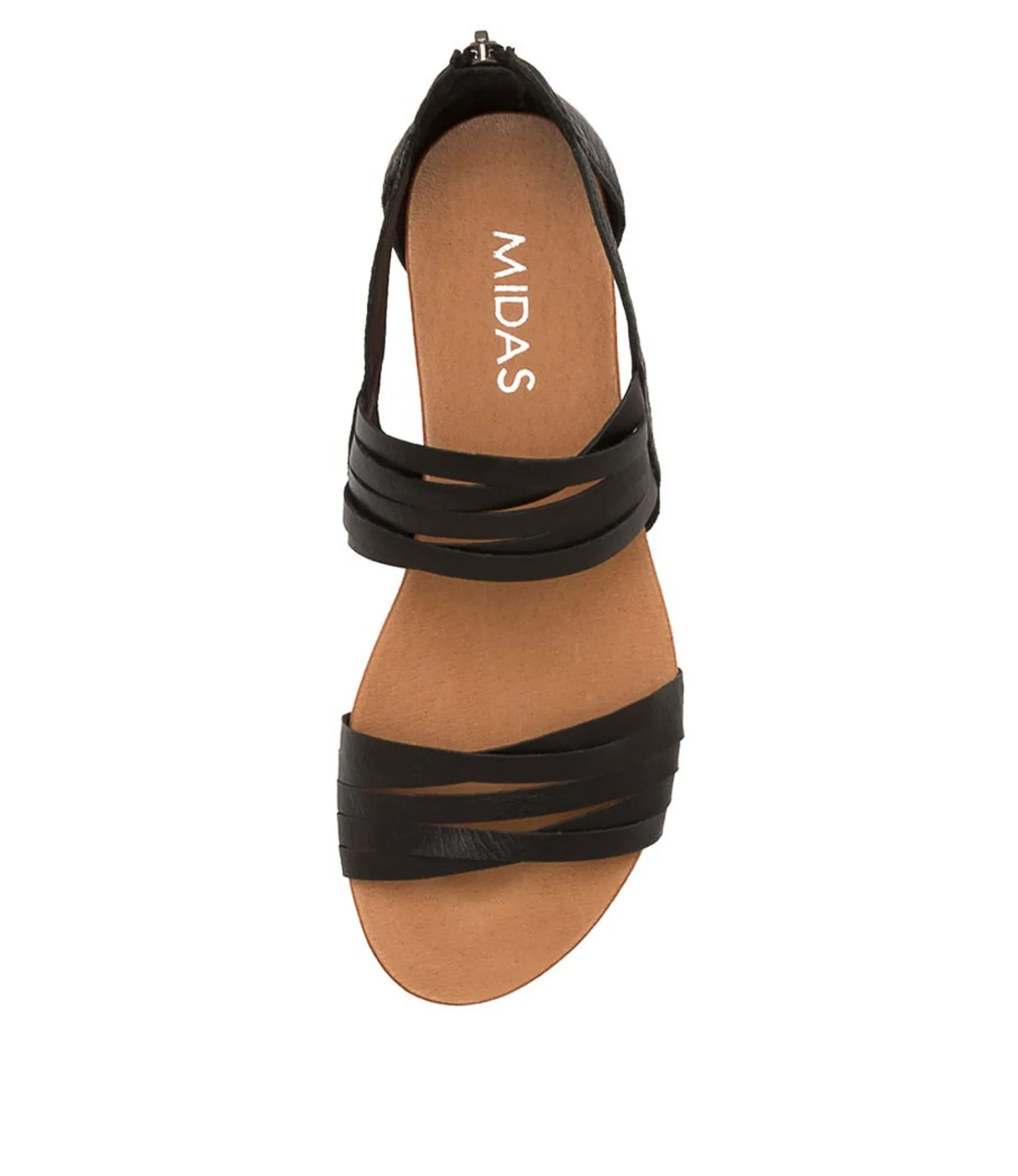 Store Midas Shoes Jewel Black Leather