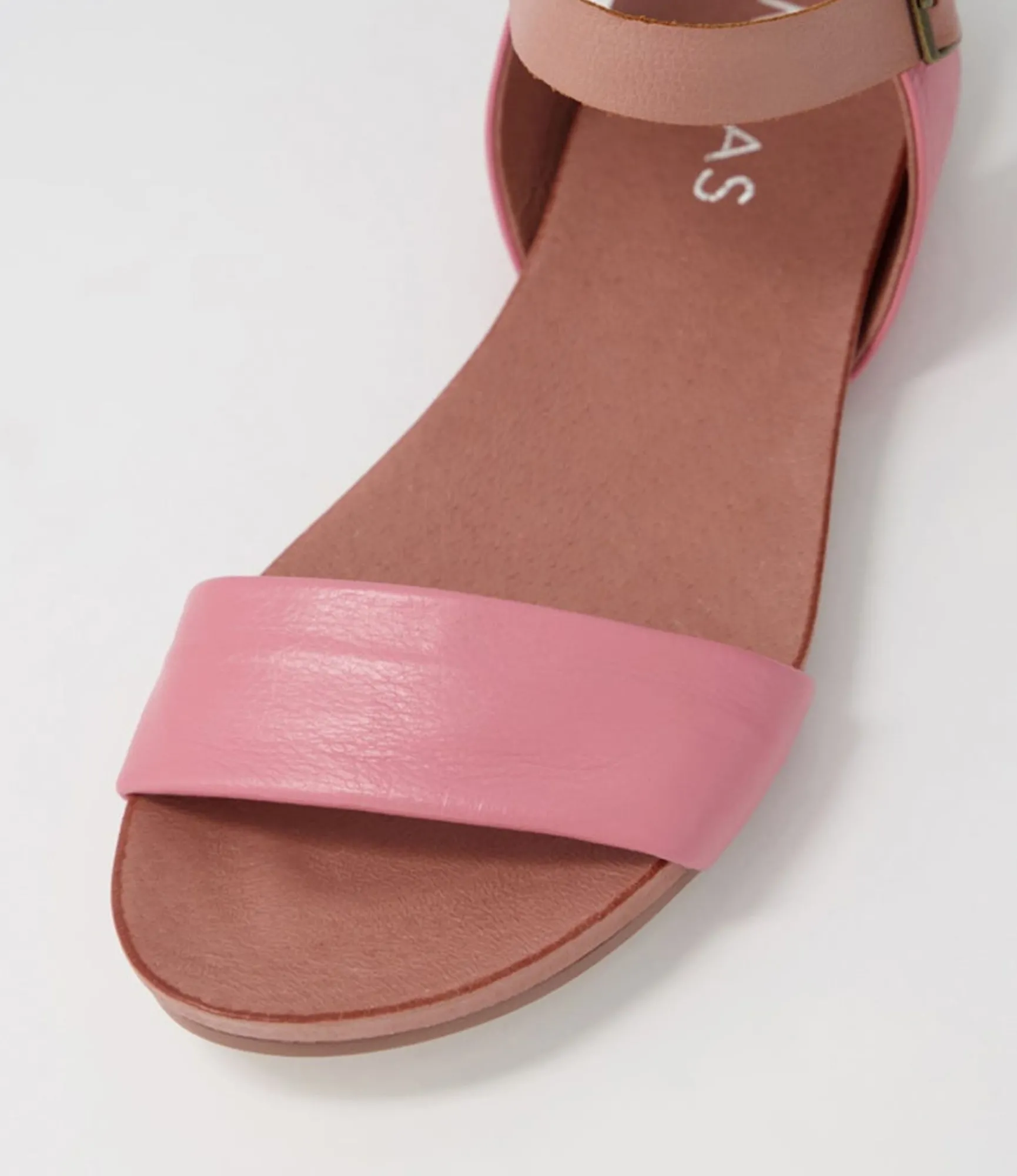 Cheap Midas Shoes Jimbara Pink Mushroom Leather Sandals