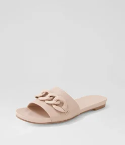 Flash Sale Midas Shoes Jimble Rose Leather Slides