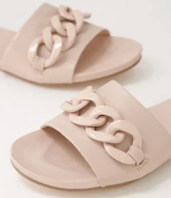 Flash Sale Midas Shoes Jimble Rose Leather Slides