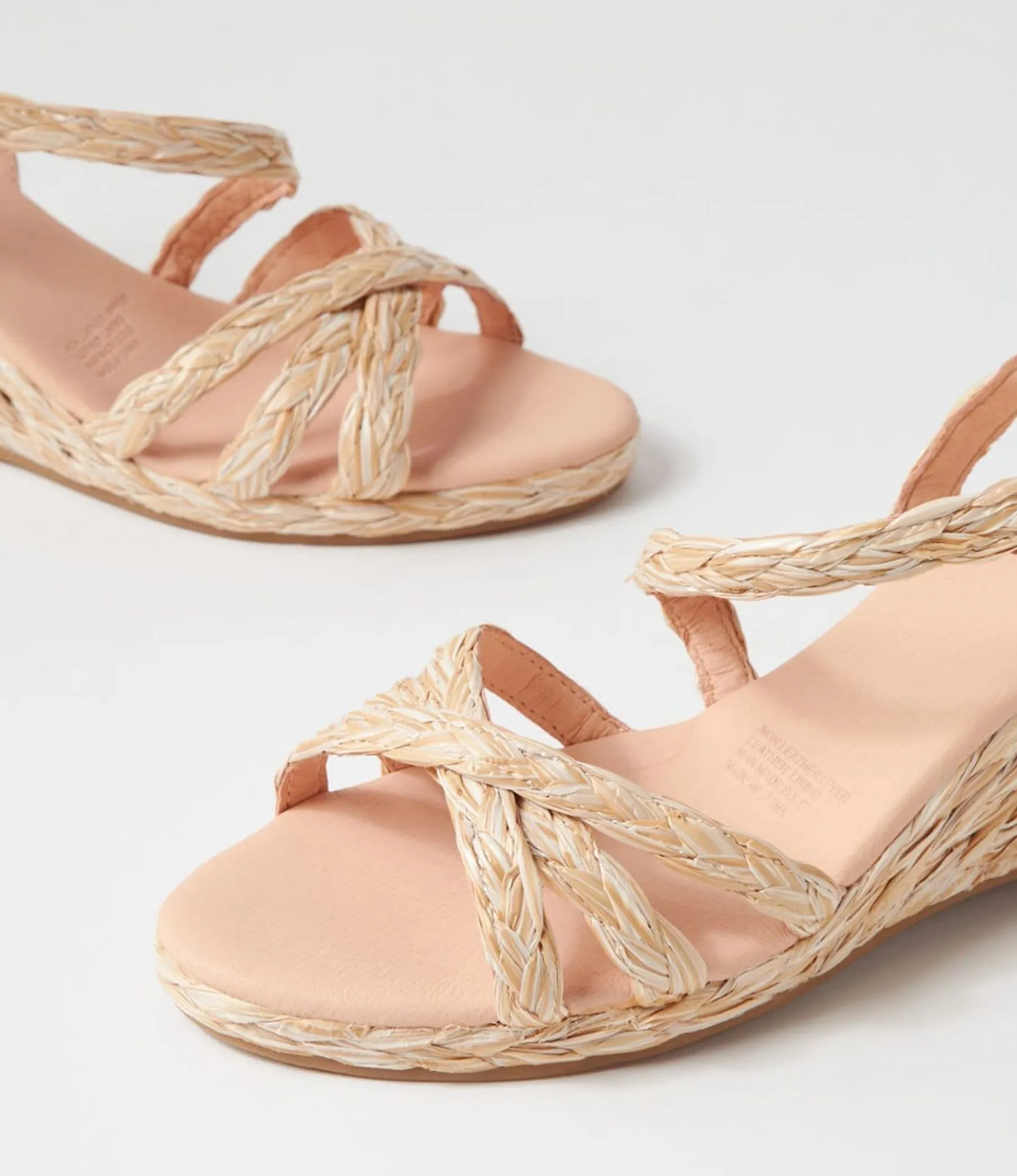 Online Midas Shoes Jordie Natural Woven Espadrilles
