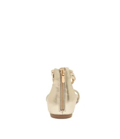 Cheap Midas Shoes Juno Pale Gold Leather