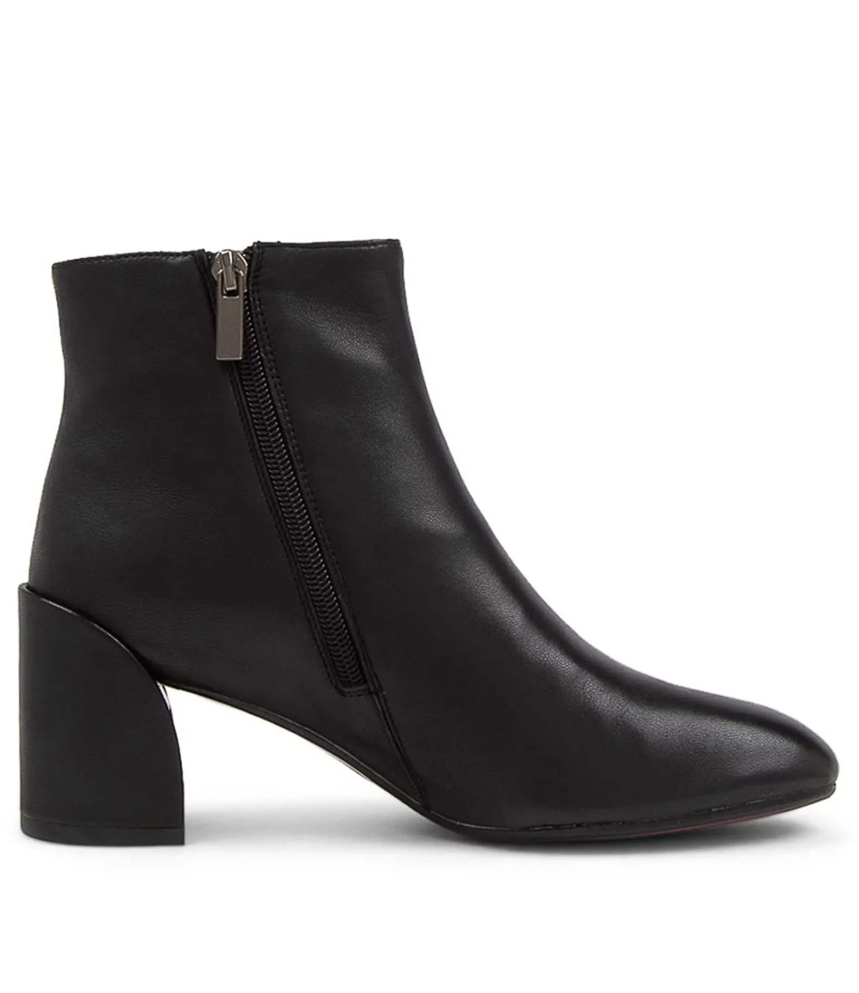 Discount Midas Shoes Kamille Black Leather Ankle Boots