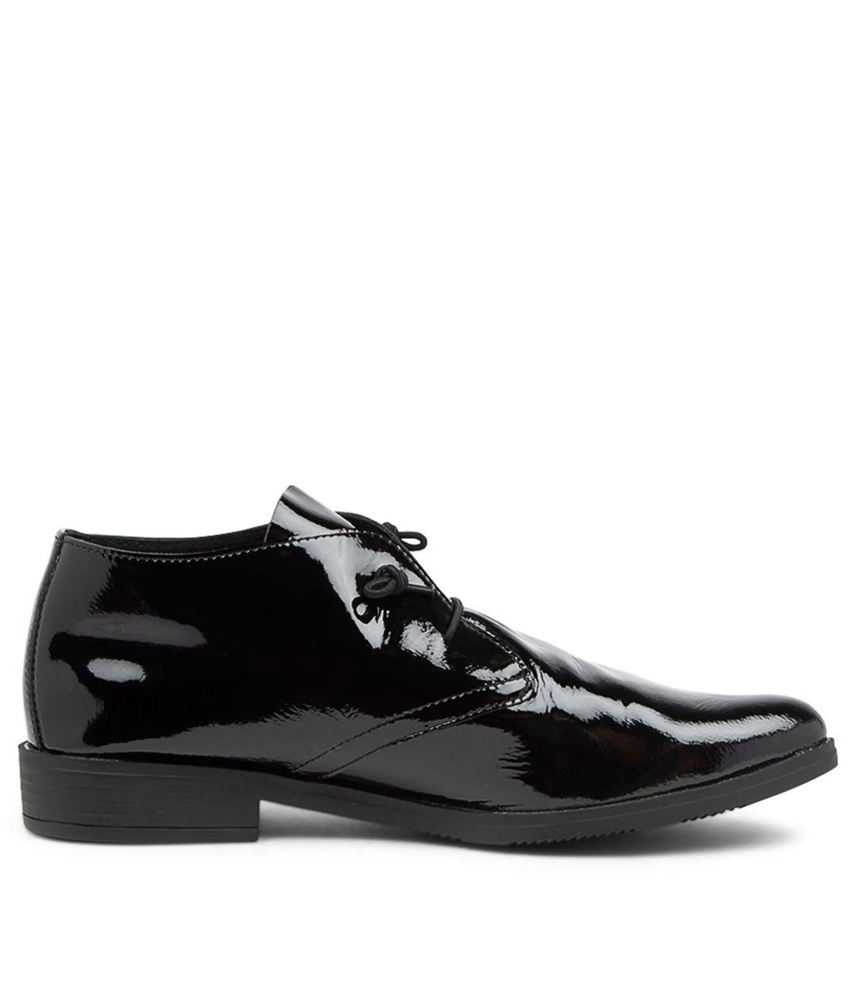 Cheap Midas Shoes Karah Black Patent Leather Lace Ups Bs