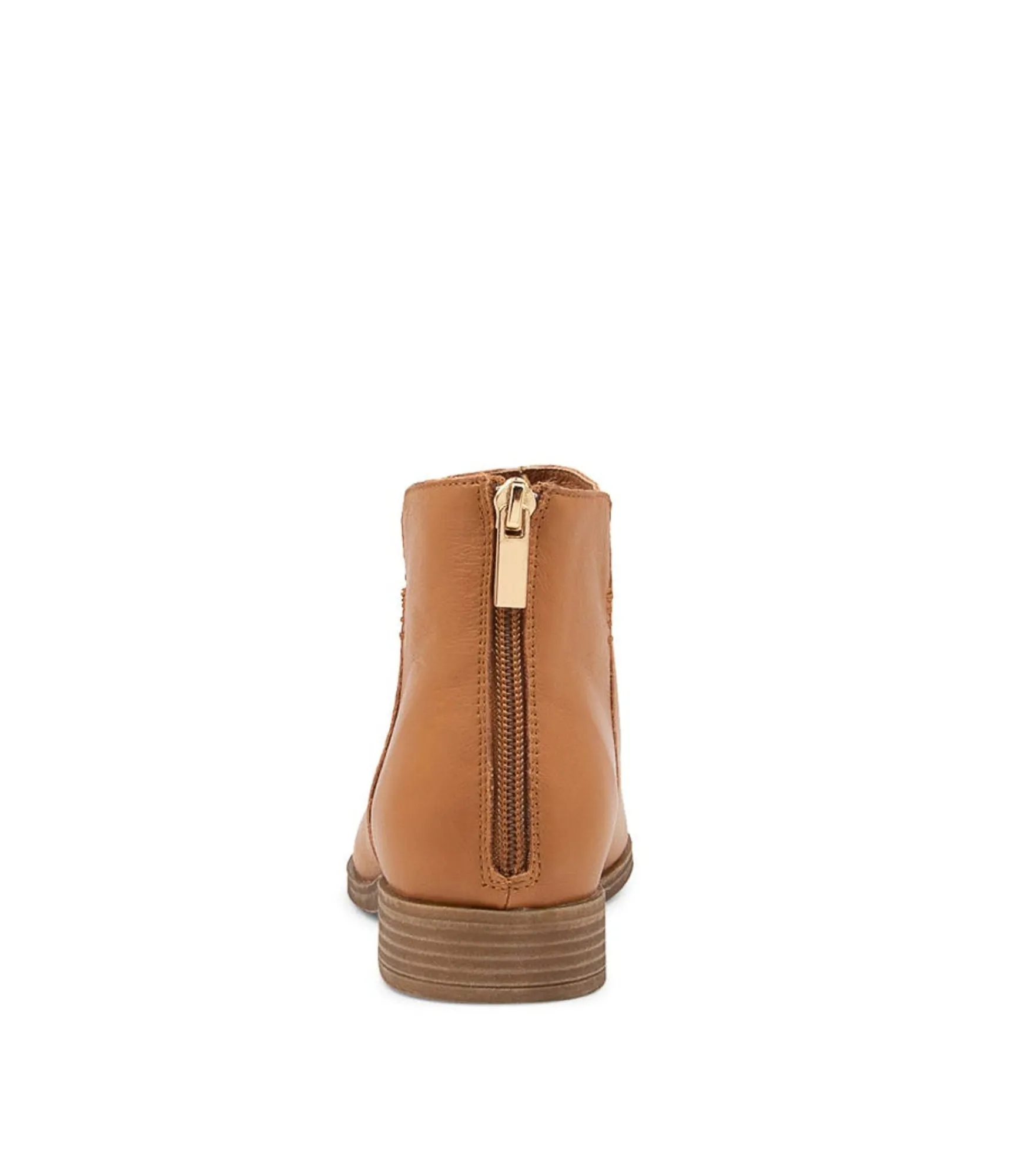 Sale Midas Shoes Kippy Dark Tan Leather Ankle Boots